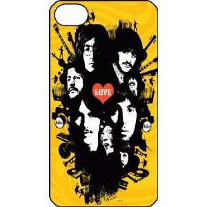  Beatles iPhone 4 iPhone4 Black Designer Hard Case Cover 