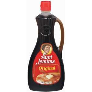 Aunt Jemima Original Syrup   12 Pack  Grocery & Gourmet 