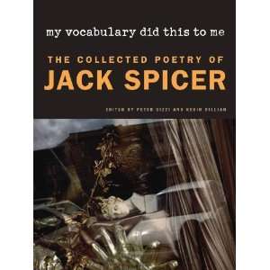  Jack Spicer (Wesleyan Poetry Series) [Paperback] Jack Spicer Books