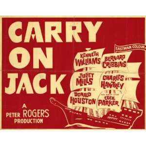  Carry On Jack   Movie Poster   11 x 17