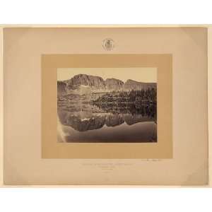  Lake Lall,Uinta Mountains,Utah,1869,A Russell