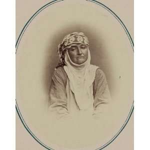  Jewish woman,clothing,headdress,Turkestan krai,c1865