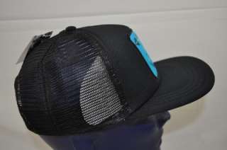 UNDEFEATED POWERLIFTING PATCH STARTER MESH TRUCKER BLACK/BLUE (STUSSY3 