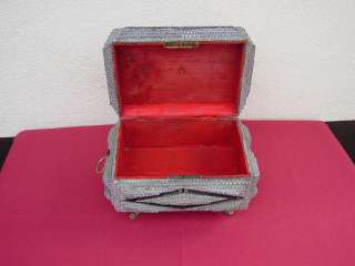 ANTIQUE TRAMP ART BOX THE LATE 1800s GERMANY  