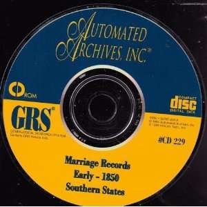 Genealogical Research System   Marriage Records  Early 