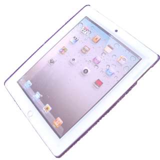 Purple Crystal Rhinestone Case Cover for Apple iPad 2  