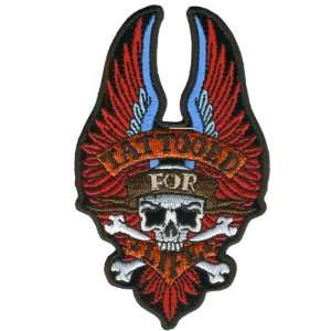  Tattooed For Life Biker Patch Automotive
