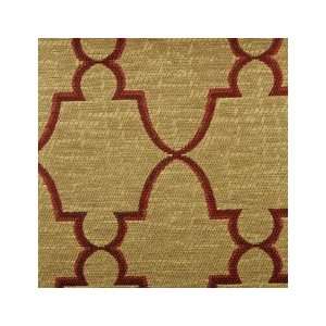  Abstract Gold/red by Duralee Fabric Arts, Crafts & Sewing