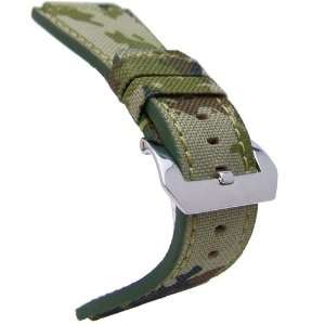  Bell & Ross BR01 Type Canvas Erdl Green Camo Pattern 24mm 