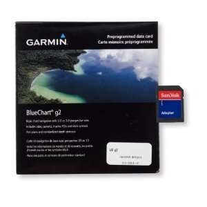  L.L.Bean Garmin Software/micro SD/SD Card/BlueChart g2 