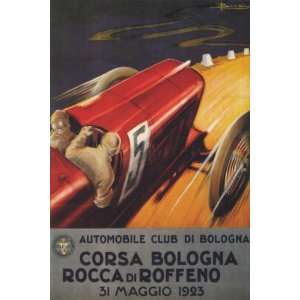  CAR RACE GRAND PRIX CORSA BOLOGNA ROCCA DI ROFFENO ITALY 