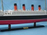 Aquitania 40 Cruise Ship Model Replica Not a Kit  