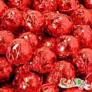 Milk Chocolate Truffle   Red Foil 1 LBS  Grocery 
