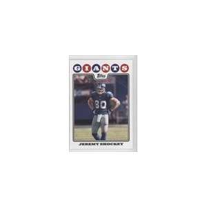  2008 Topps #181   Jeremy Shockey Sports Collectibles