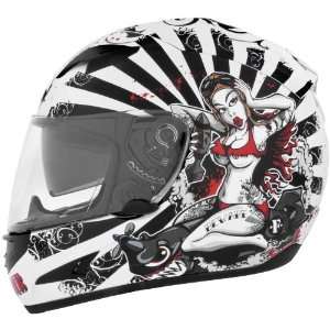  Cyber Helmets US 97 Graphics Helmet, F Bomb, Size XL, Helmet Type 