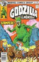 Godzilla King of the Monsters Marvel Comic #15, 1978 NM  