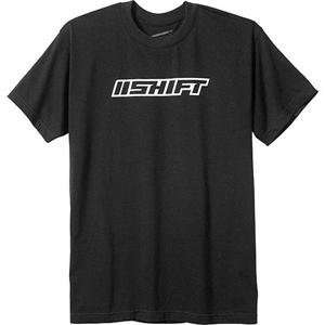  Shift Racing Text T Shirt   Medium/Black Automotive