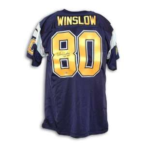  Kellen Winslow Autographed/Hand Signed San Diego Chargers 