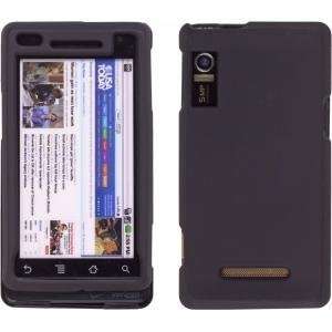  Wireless Solutions Black Rubber Snap On Case For Motorola 