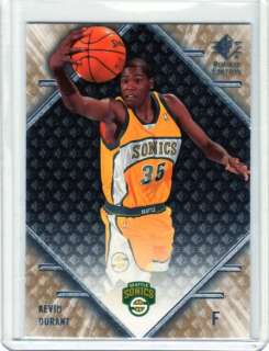 2007 08 UD Sp Rookie Edition KEVIN DURANT Rc #61 07 08  