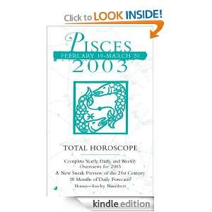 Total Horoscopes 2003 Pisces Pisces Astrology World  