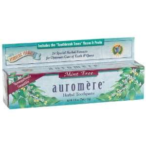  Auromere Herbal Toothpaste, Mint Free, 4.16 Ounces Health 