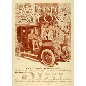 1908 Ad George N Pierce Co. Arrow Automobile Cars NY 