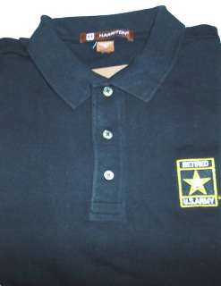 ARMY RETIRED ARMY STRONG LOGO POLO SHIRT  