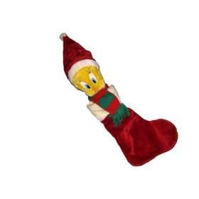 Tweety Bird Plush Christmas Stocking