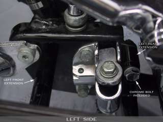 air cleaners makes stock shifters and brake levers more accessible