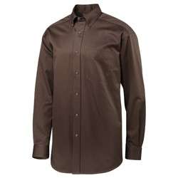 NEW ARIAT Mens Solid Twill Shirts GREAT COLORS Rust, Forest, Expresso 