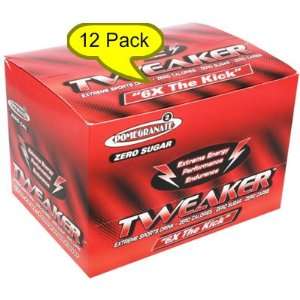  12 Pack   Tweaker Energy   Pomegranate   2oz. Health 