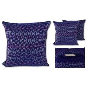  Silk cushion covers, Baan Thai (pair)
