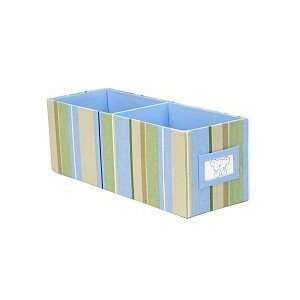  Koala Baby Long Stripe Storage Box   Blue and Sage   Toys R 