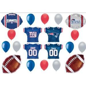   Patriots Football SUPER BOWL Party balloons Decorations Supplies
