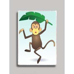  Monkey Motion Leaf Dance Refrigerator Magnet
