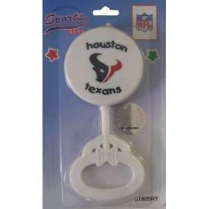  NFL Houston Texans Football Baby Rattle Toys & Games