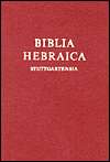 Biblia Hebraica Stuttgartensia Editio Minor, (3438052199 