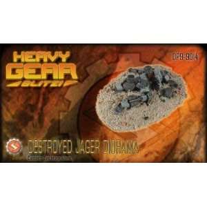  Heavy Gear Destroyed Jager Resin Diorama (1) Toys & Games