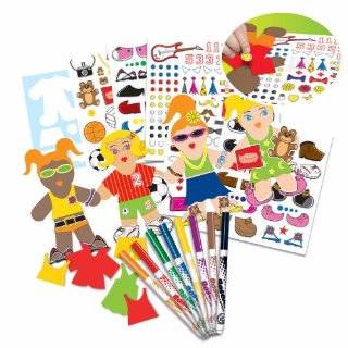MegaBrands Paper Doll Creation Activity Kit