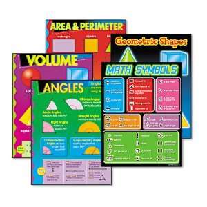   chart packs that focus on popular topics.   The back of every learning