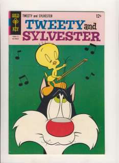 TWEETY AND SYLVESTER 8 GOLD KEY COMICS SILVER AGE  
