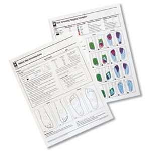  Foot Screening Forms (Pack of 100)