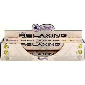 Tulasi Incense Relaxing 20 Stick Hex Pack