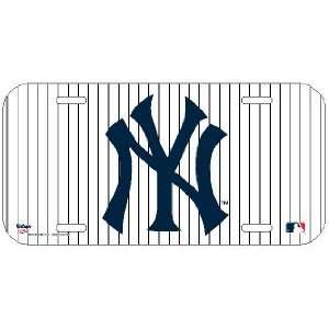  MLB New York Yankees License Plate   Pinstripe *SALE 
