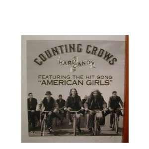 Counting Crows 2 sided Poster Flat The
