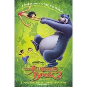  The Jungle Book 2   Movie Poster   11 x 17