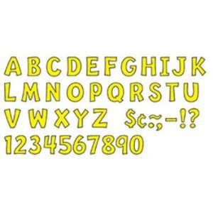   Ready Letter 2 In Playful Yellow By Trend Enterprises Toys & Games