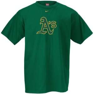   Oakland Athletics Green Bright T shirt 