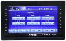 VALOR DTS600W DOUBLE DIN 6.5” CAR DVD RECEIVER DTS 600W  